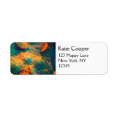 Sekells en zand etiket (Voorkant)