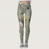 Sekells en zand leggings (Voorkant)