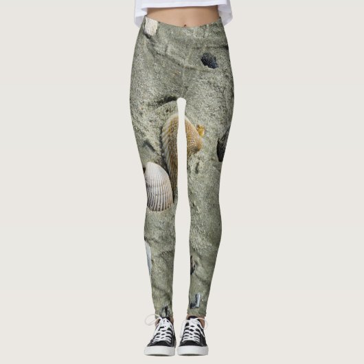 Sekells en zand leggings (Voorkant)