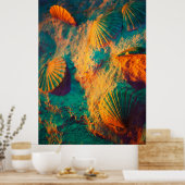 Sekells en zand poster (Keuken)