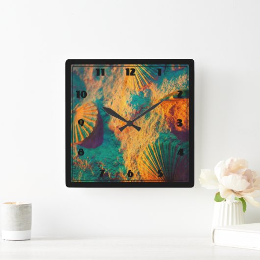 Sekells en zand vierkante klok (Huis)