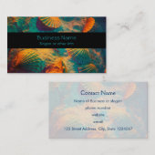 Sekells en zand visitekaartje (Voorkant / Achterkant)