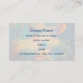 Sekells en zand visitekaartje (Achterkant)