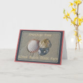 Sekells-groeten van IBSP Seaside Park NJ Kaart (Gele Bloem)