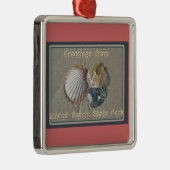 Sekells-groeten van IBSP Seaside Park NJ Metalen Ornament (Rechts)