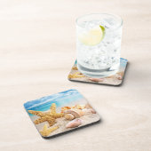 Sekels onderzetters van harde kunststof (Rechterzijde)