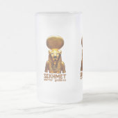 Sekhmet A krijger Goddess uit het oude Egypte Matglas Bierpul (Center)