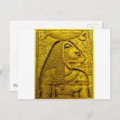 Sekhmet Briefkaart (Voorkant / Achterkant)