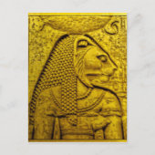 Sekhmet Briefkaart (Voorkant)