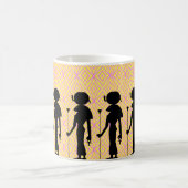 Sekhmet: Egyptische Godin Silhouet & Symbool Magische Mok (Center)