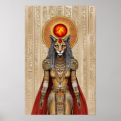 Sekhmet: Egyptische Leeuwinnengodin Poster (Voorkant)