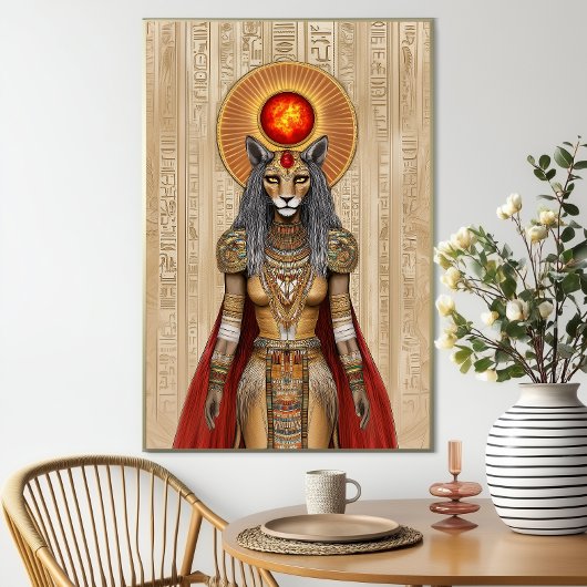 Sekhmet: Egyptische Leeuwinnengodin Poster