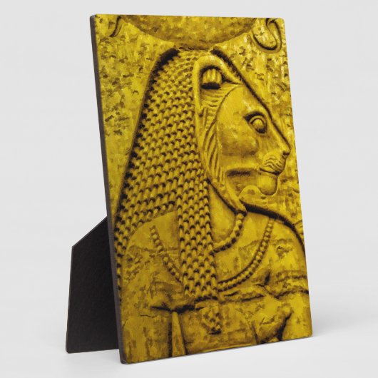 Sekhmet Fotoplaat (Zijkant)