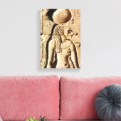 Sekhmet Leeuwin Godin van Opper-Egypte Canvas Afdruk (Insitu (Woonkamer))