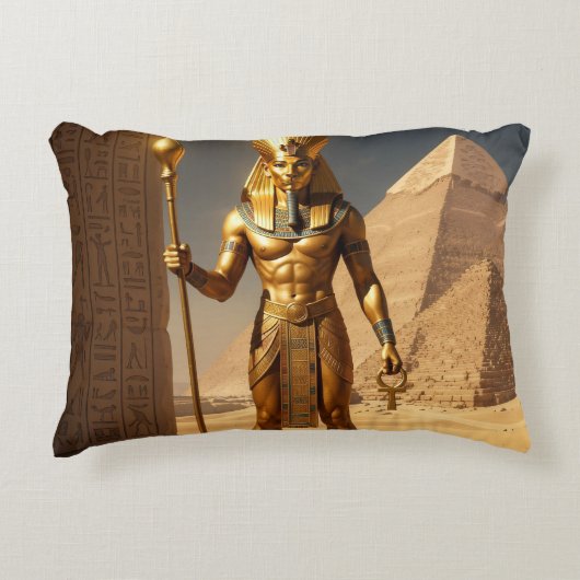 Sekhmet – Lion-Headed War Goddess´1 Accent Kussen (Voorkant)