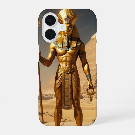 Sekhmet – Lion-Headed War Goddess´1 iPhone 16 Hoesje (Achterkant)