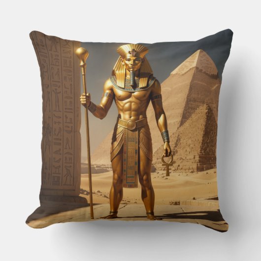 Sekhmet – Lion-Headed War Goddess´1 Kussen (Voorkant)