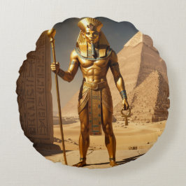 Sekhmet – Lion-Headed War Goddess´1 Rond Kussen