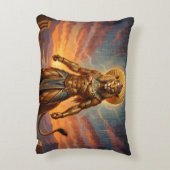 Sekhmet – Lion-Headed War Goddess´2 Accent Kussen (Achterkant (Verticaal))