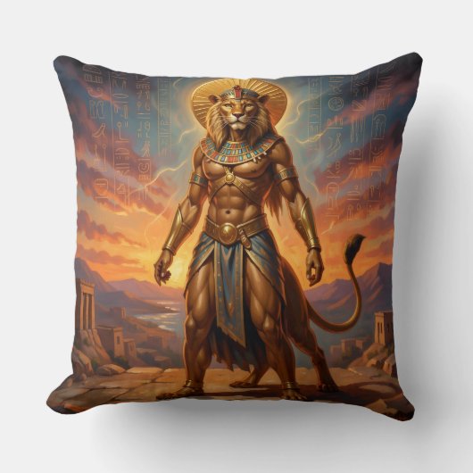 Sekhmet – Lion-Headed War Goddess´2 Kussen (Voorkant)