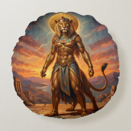 Sekhmet – Lion-Headed War Goddess´2 Rond Kussen