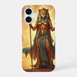 Sekhmet – Lion-Headed War Goddess´3 iPhone 16 Hoesje
