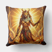 Sekhmet – Lion-Headed War Goddess´4 Kussen (Achterkant)