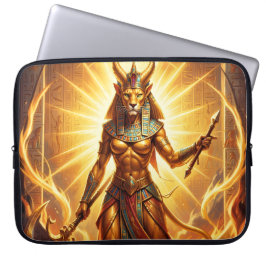 Sekhmet – Lion-Headed War Goddess´4 Laptop Sleeve