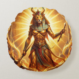 Sekhmet – Lion-Headed War Goddess´4 Rond Kussen