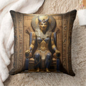 Sekhmet – Lion-Headed War Goddess Kussen (Deken)