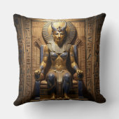 Sekhmet – Lion-Headed War Goddess Kussen (Achterkant)