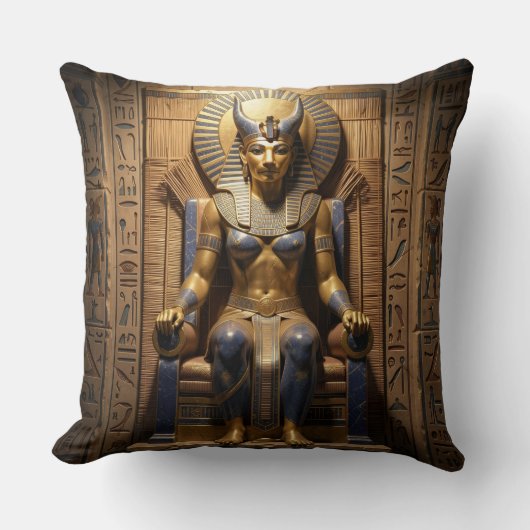 Sekhmet – Lion-Headed War Goddess Kussen (Voorkant)