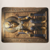 Sekhmet – Lion-Headed War Goddess Sherpa Deken (Voorkant (horizontaal))