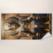 Sekhmet – Lion-Headed War Goddess Strandlaken (Voorkant)