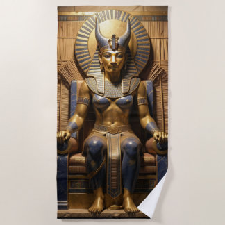 Sekhmet – Lion-Headed War Goddess Strandlaken