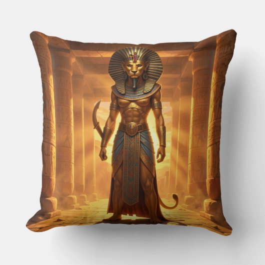 Sekhmet – Löwenköpfige Kriegsgöttin´2 Kussen (Voorkant)