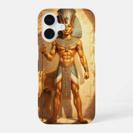 Sekhmet – Löwenköpfige Kriegsgöttin´3 iPhone 16 Hoesje