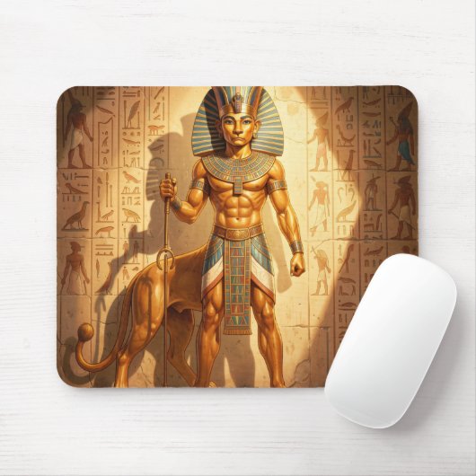 Sekhmet – Löwenköpfige Kriegsgöttin´3 Muismat (Met muis)
