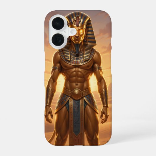 Sekhmet – Löwenköpfige Kriegsgöttin´4 iPhone 16 Hoesje (Achterkant)