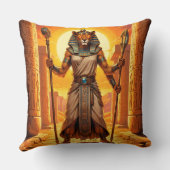 Sekhmet – Löwenköpfige Kriegsgöttin Kussen (Achterkant)