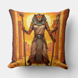 Sekhmet – Löwenköpfige Kriegsgöttin Kussen