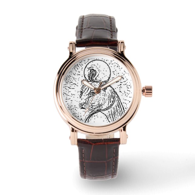 SEKHMET SQUARE HORLOGE (Voorkant)