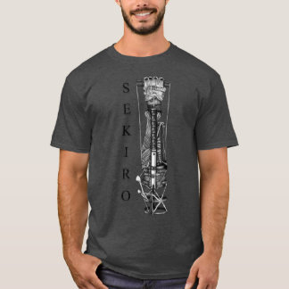 Sekiro wolf arm retro family t-shirt