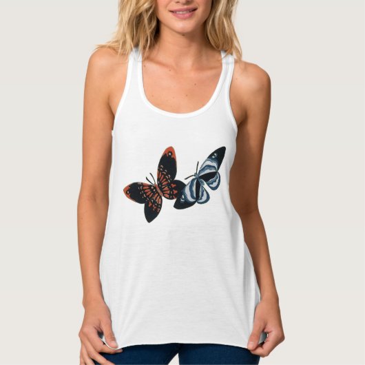 Sekka Butterflies Tanktop (Voorkant)
