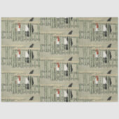 Sekka Hanen van Momoyogusa Japanse kunst Tissuepapier (Voorkant)