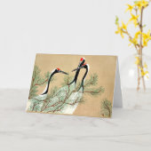 Sekka - Kranen uit Momoyogusa Kaart (Gele Bloem)