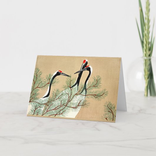 Sekka - Kranen uit Momoyogusa Kaart (Voorkant)