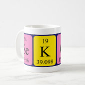 Sekou periodieke lijstnaam mok (Voorkant links)