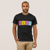 Sekou periodieke lijstnaam shirt (Voorkant volledig)