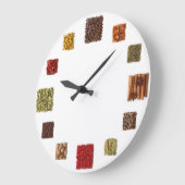 Seks- en specerijsklok voor elke keuken grote klok (Hoek)